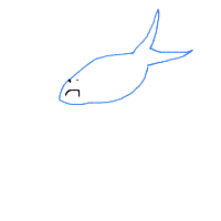 grumpy fish drawing by robd in Artbitrator