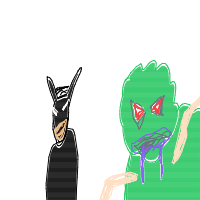 epic boss battle drawing by zoza in Artbitrator