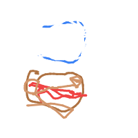 hot dog drawing by ayugadheda in Artbitrator