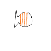 clownfish drawing by flameboy123 in Artbitrator