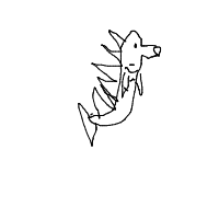 seahorse drawing by flameboy123 in Artbitrator