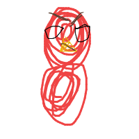 angry bird drawing by athena_wuz_here in Artbitrator