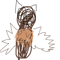 confused owl drawing by athena_wuz_here in Artbitrator