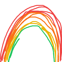 rainbow drawing by athena_wuz_here in Artbitrator