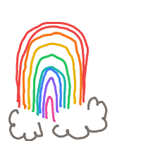 rainbow drawing by officialsoulz in Artbitrator