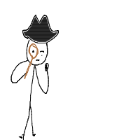 detective solving crime drawing by waymin in Artbitrator