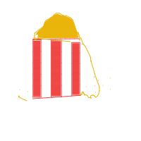 popcorn overflowing drawing by techlab in Artbitrator