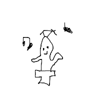 dancing cactus drawing by techlab in Artbitrator