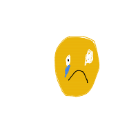 crying face drawing by techlab in Artbitrator