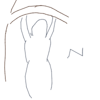 sloth hanging drawing by hnhung in Artbitrator