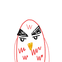 angry bird drawing by maniuuu in Artbitrator
