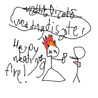 wedding disaster drawing by techlab in Artbitrator