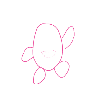 kirby drawing by mateusavse in Artbitrator
