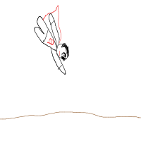 hero landing drawing by mateusavse in Artbitrator