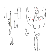 underdog victory drawing by kroket in Artbitrator