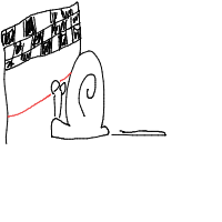 snail racing drawing by kroket in Artbitrator