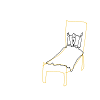 waking up late drawing by kroket in Artbitrator