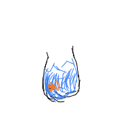 fish in bowl drawing by riceguy in Artbitrator