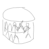 colosseum battle drawing by maantje_luna in Artbitrator
