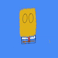 spongebob drawing by hakam in Artbitrator