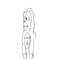 gorilla drawing by kroket in Artbitrator