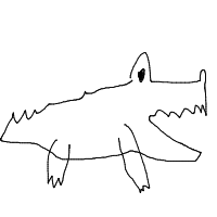 crocodile drawing by kroket in Artbitrator