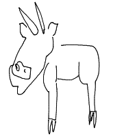 antelope drawing by kroket in Artbitrator