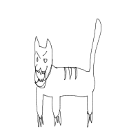 lemur drawing by kroket in Artbitrator
