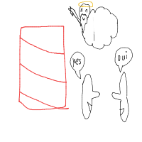 tower of babel drawing by kroket in Artbitrator