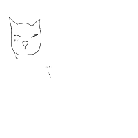 sleeping cat drawing by hollow_purple in Artbitrator