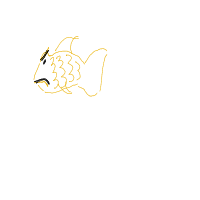 grumpy fish drawing by hollow_purple in Artbitrator