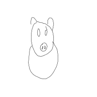when pigs fly drawing by anonymoosse679 in Artbitrator