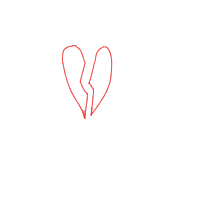 broken heart drawing by anonymoosse679 in Artbitrator