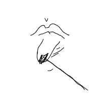 tip of tongue drawing by anonymoosse679 in Artbitrator