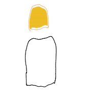 bread in toaster ejecting drawing by kotik in Artbitrator