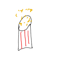 popcorn overflowing drawing by kotik in Artbitrator