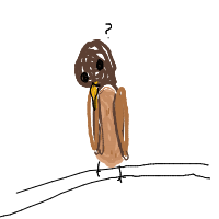 confused owl drawing by ratatoing in Artbitrator
