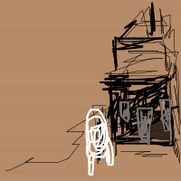 haunted house drawing by kanjiz in Artbitrator