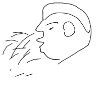 sneezing drawing by gtrsujjak in Artbitrator