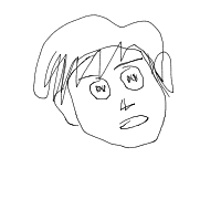 surprised face drawing by shannu in Artbitrator