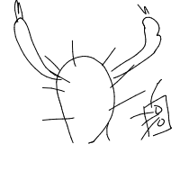 dancing cactus drawing by abcd255 in Artbitrator