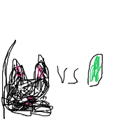 cat vs cucumber drawing by guest-9byetkgg1 in Artbitrator