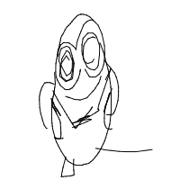 minion drawing by rana66 in Artbitrator