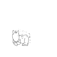 sleeping cat drawing by saigondualuois in Artbitrator