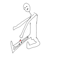break a leg drawing by yourcousin in Artbitrator