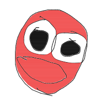 surprised face drawing by brax in Artbitrator
