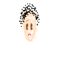 sad face drawing by pipirinkyy in Artbitrator