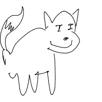 sneaky fox drawing by grey in Artbitrator