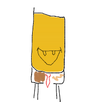 spongebob drawing by razor_lupical in Artbitrator