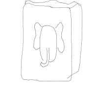elephant in room drawing by razor_lupical in Artbitrator